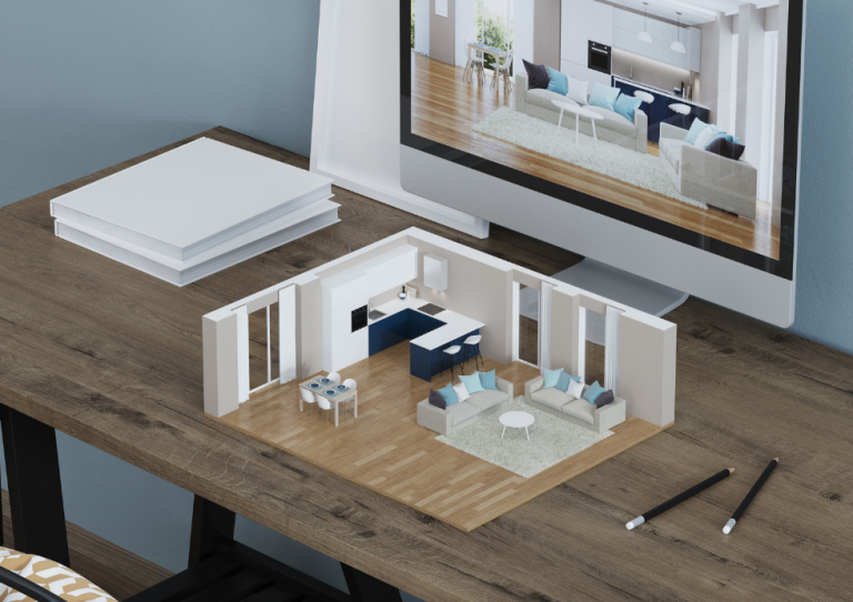 Ordinateur plan 3D